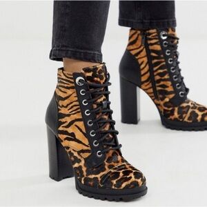 Aldo Animal Print Booties